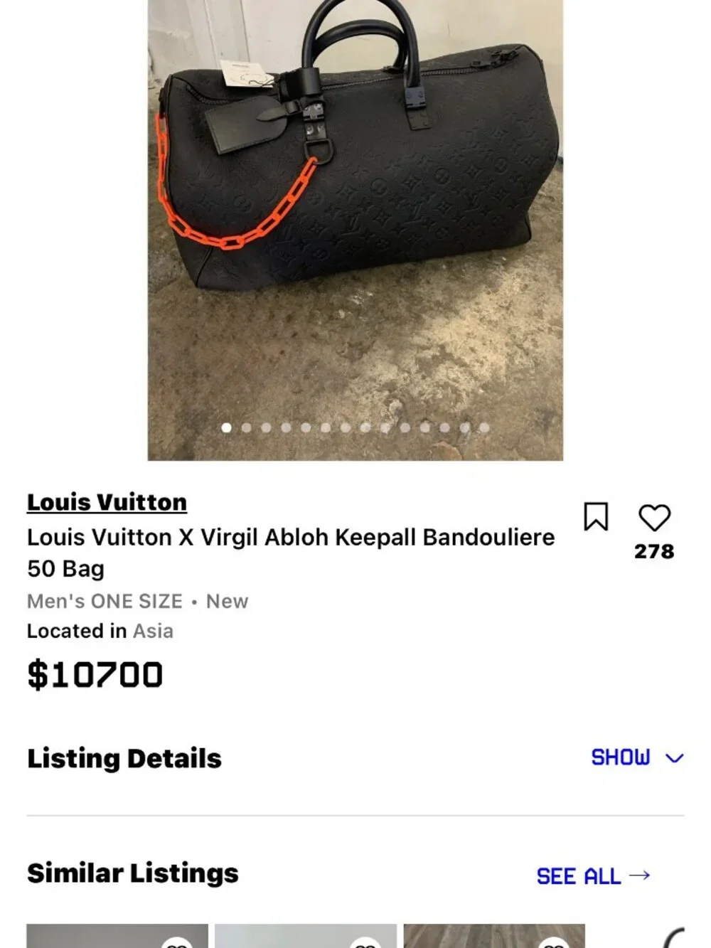 Louis Vuitton Keepall Bandouliere 50 Travel Duffle Bag